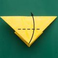 Motyl origami krok 6