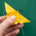 Motyl origami krok 7