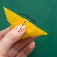 Motyl origami krok 8