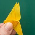 Motyl origami krok 9