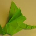 smok origami - krok 15.